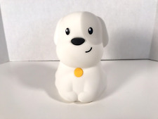 Lumipets Dog Night Light White Silicone Soft Squeeze Kids Babies No Remote