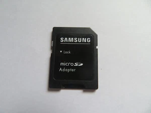 Genuine Samsung Micro SD Memory Card Adaptor Adapter Converter To Standard SD - Picture 1 of 2