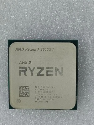 AMD Ryzen 7 3800XT Desktop CPU Processor Socket AM4 8 cores R7 32MB L3 105W TDP - Image 1 of 3