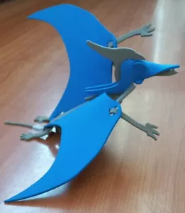 PUZZLE TROQUELADO 3D PARA MONTAR PTERODACTYLUS DINOSAURIOS FOAMIX JUEGO DE 2 JUGUETES - Imagen 1 de 4