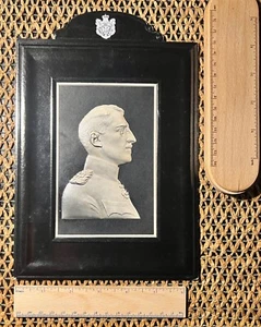 relief photo Yugoslav King Alexander Karadjordjevic Kingdom of Yugoslavia - Picture 1 of 10
