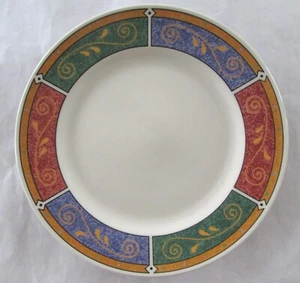 Oneida Sakura Majesticware Stoneware PERSIA Dinner Plate(s) Sue Zipkin 1996 - Picture 1 of 2