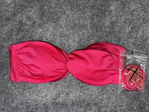 Victorias Secret Bandeau Swim Bikini Top XS Pink - Picture 1 of 3