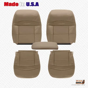 Ford Explorer Limited 1995-2001 conductor pasajero repuesto cubierta de cuero tostado - Imagen 1 de 36