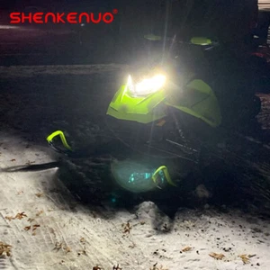 For Ski Doo REV XP XS XR LED Headlight Plug & Play 2003-2018 SOLD BY SNOWMOBILER - Picture 1 of 12