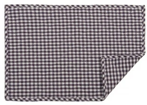 Tischset gequiltet 48 x 33 cm Baumwolle kariert Just Check Clayre & Eef - Bild 1 von 2