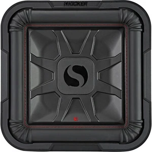 Kicker 46L7T124 AUTO AUDIO 12" L7T FLACH/DÜNN SUBWOOFER DUAL SCHWINGSPULE 4 OHM - Bild 1 von 7