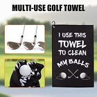 Golf Towel,Printed Golf Towels for Golf Bags with Clip,Golf Accessories Funny Go