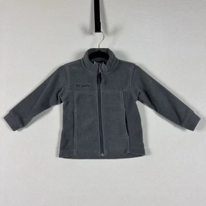 Columbia Children’s Toddler 3T Jacket Fleece Full Zip Gray - Picture 1 of 5
