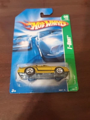 Карта Hot Wheels 2008 Treasure Hunt No5/12 Hot Bird in Gold on a T-Hunt - Изображение 1 из 4