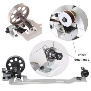 White Small Wheel Bobbin Winder For Industrial Sewing Machine Sewing Accessor Qo - Zdjęcie 1 z 12