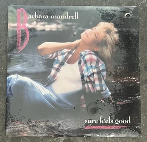 SEALED SHRINK VINTAGE VINYL Record, Barbara Mandrell, Sure Feels Good, 1987 - Picture 1 of 3
