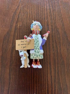 Hallmark Keepsake Maxine Shoebox Greeting 1996 Comical Funny As Merry As I Get - Picture 1 of 2