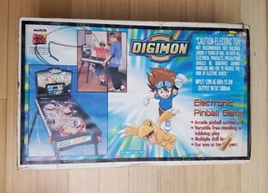Rare Digimon Arcade Pinball Machine CIB - Picture 1 of 6