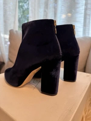 Charlotte Olympia 37.5 Terciopelo Botines Nuevos en Caja Auténticos Foto 1 de 4