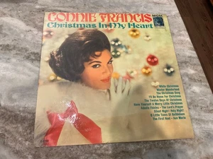 CONNIE FRANCIS LP Christmas In My Heart LP MGM E3792 1962 MONO SEALED - Picture 1 of 2