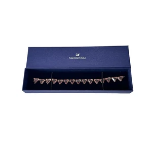 Bracciale Swarovski Ortice Taglio Triangolo, Rosa, Placcato Oro Rosa - Foto 1 di 7