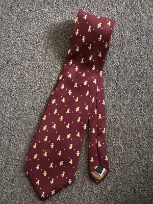 Oso corbata de seda Barneys New York para hombre Foto 1 de 2