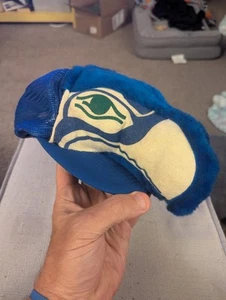 Vintage 1986 Seattle Seahawks Maskottchen "Be The Wildlife In America" SnapBack Mütze.  - Bild 1 von 6
