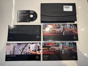 OFFICIAL MERCEDES BENZ CLA COUPE 2019-2025 Owners HAND Manual Book Pack + WALLET - Picture 1 of 6