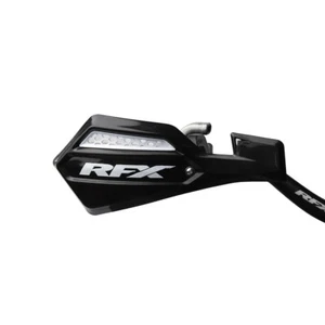 RFX BELÜFTETE HANDPROTEKTOREN SCHWARZ HANDSCHUTZ HUSQVARNA TC50 TC65 TC85 TC125 TC250 - Bild 1 von 2
