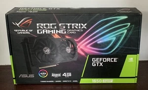 NUEVA TARJETA GRÁFICA ASUS GeForce GTX 1650 4GB GDDR6 (ROG-STRIX-GTX1650S-A4G-GAMING - Imagen 1 de 1