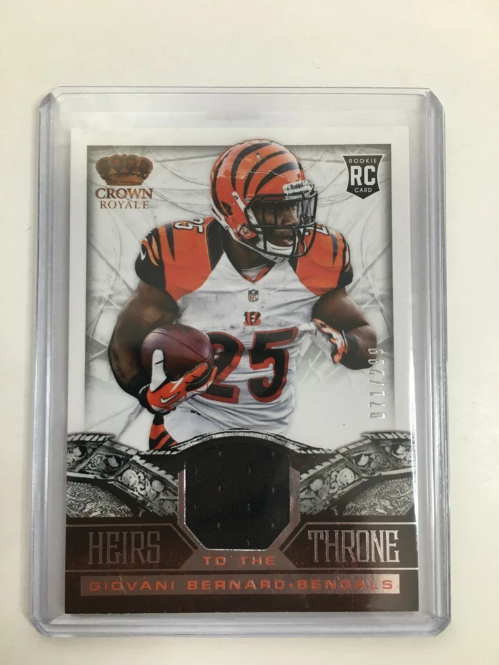 F71505  2013 Crown Royale Heirs to the Throne Materials #12 Giovani Bernard/299 - Image 1 of 1