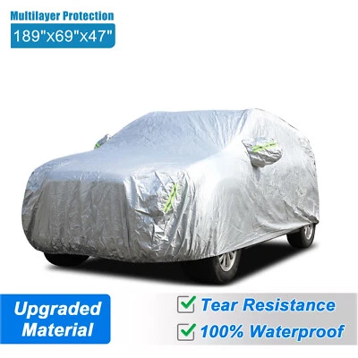 Car Full Cover Waterproof Sun Snow Dust UV Protector For Mitsubishi ASX 2011-18 — 第 1/4 张图片
