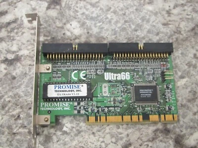 PROMISE TECHNOLOGY ULTRA66 ATA 66 PCI V1.12 USED FREE SHIPPING - Image 1 of 4