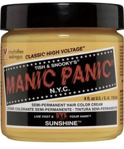 Manic Panic Hair Dye Semi-Permanent Hair Color 4oz (40 Sunshine) - Picture 1 of 1
