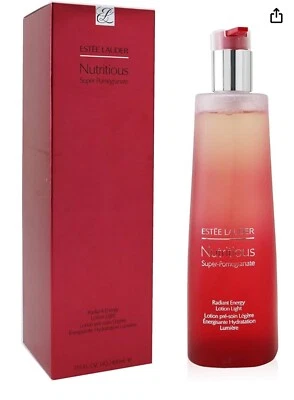 Loción ligera de energía radiante súper granada nutritiva Estee Lauder - 400 ml Foto 1 de 2