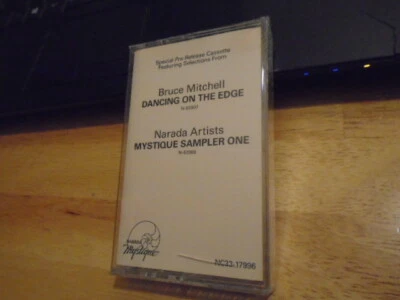 SEALED RARE PROMO Narada CASSETTE TAPE new age Bruce Mitchell Mystique Sampler 1 - Image 1 of 2