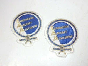 EAA EXPERIMENTAL AIRCRAFT ASSOCIATION Airplane Aviation Oshkosh Wi Patch Lot - Picture 1 of 4