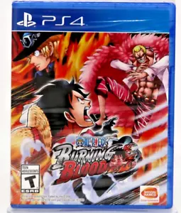 One Piece Burning Blood (Sony PlayStation 4, 2016) New Sealed Torn Plastic - Picture 1 of 3
