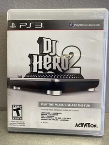 DJ Hero 2 PS3 Game Only Very Good Complete Ships Fast - Picture 1 of 2