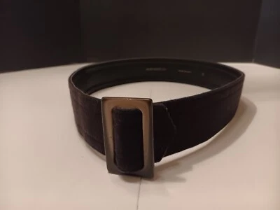 Novo Cinto Feminino Preto Largo Ajustável entre 32" 2" de Largura - Imagem 1 de 4