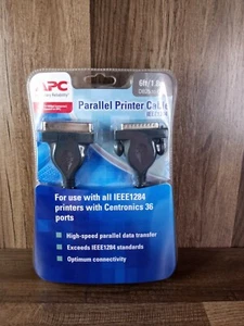 APC Parallel Printer Cable 6ft IEEE1284, DB25 to C36 High Speed 24k Gold-plated  - Picture 1 of 3