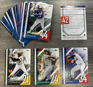 2020 Topps Update Baseball A Numbers Game Complete 25 Card Set - Picture 1 of 1