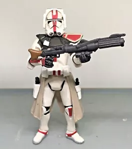 2005 Hasbro Star Wars Red Commander ARC Trooper action figure quasi completa - Foto 1 di 11