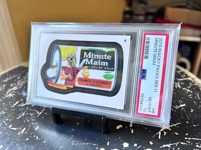 2013 Topps Wacky Packages Jason Voorhees Friday The 13th PSA 10 Horror Movie #6 - Image 1 of 2