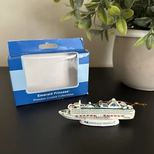 EMERALD PRINCESS Cruise Lines Ship Christmas Tree Ornament - Picture 1 of 9