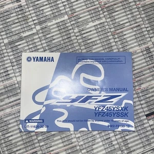 2019 YAMAHA YFZ450 Owners manual  - Bild 1 von 2