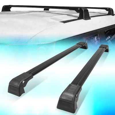 Bagagem transportadora de carga barras transversais trilho rack teto alumínio Soul 2014-2019 - Imagem 1 de 4