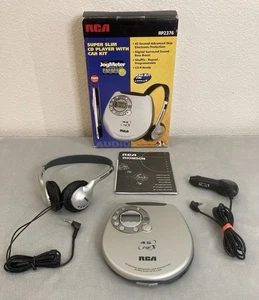 RCA Personal CD Player Model RP-2376 Compact Disc Player 2001 Tested Works! - Picture 1 of 16