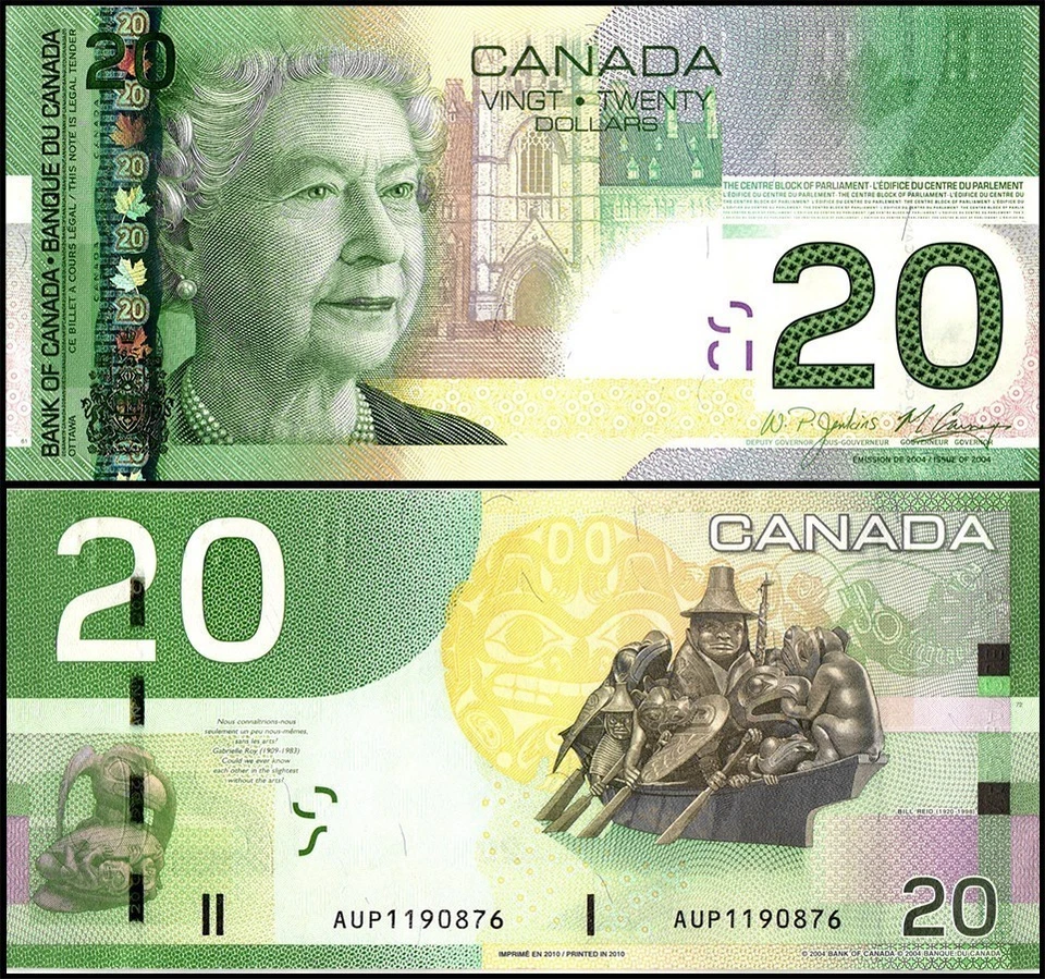 Canada 20 Dollars, 2010, P-103g, UNC - Image 1 of 1