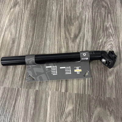 Tija de sillín Kalloy Uno 602, 31,6 x 350 mm, negra #X3 Foto 1 de 3