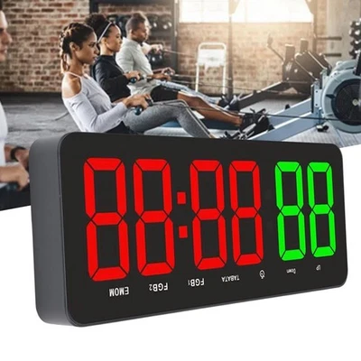 12.4in Gym Timer Countdown Count Up Interval Fitness Timer With Remote Control - Bild 1 von 4