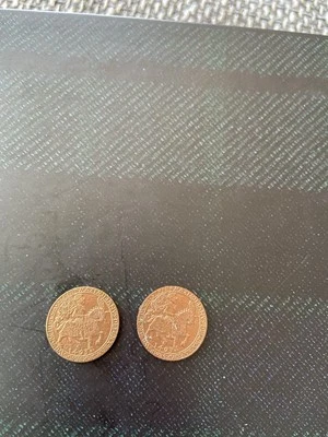 2x Dukat 1493 geprägt unter Erzherzog Maximilian v. Österreich NP von 1975 025 - Bild 1 von 2