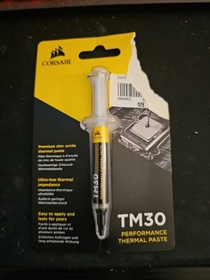 Pasta térmica Corsair TM30 Performance | CPU/GPU de impedancia térmica ultrabaja | 3 Foto 1 de 2