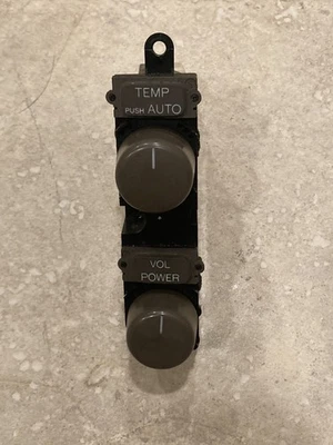 LEXUS 1992-2000 SC300 SC400 OEM TEMPERATURA Y VOLUMEN BOTÓN DE ENCENDIDO INTERRUPTOR CONTROL Foto 1 de 4
